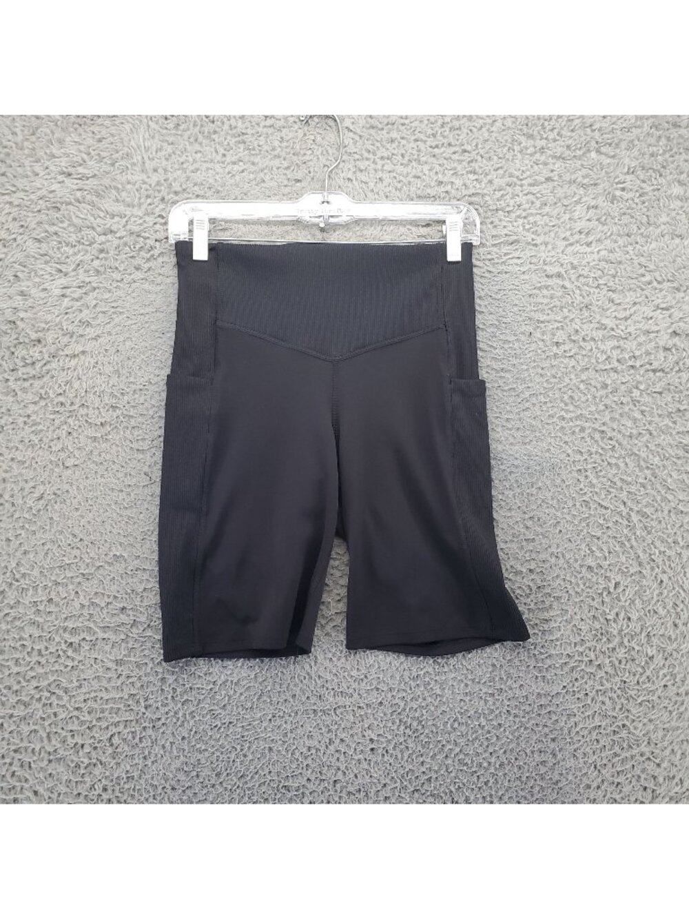 The North Face Shorts Womens Medium Black High Waist Stretch Activewear